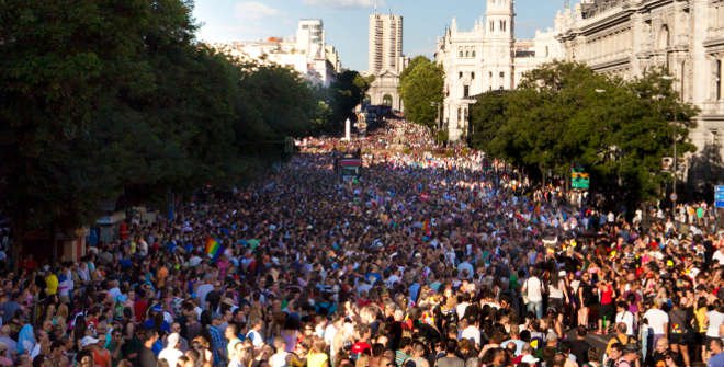 Manifestación estatal Orgullo LGTBI Madrid 2016