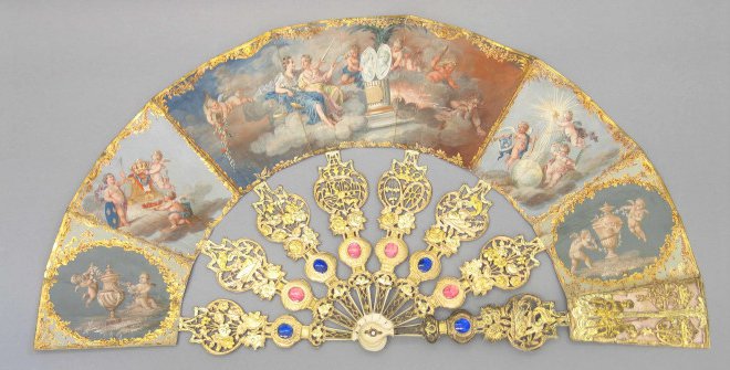Abanicos del siglo XVIII en la Colección Lázaro