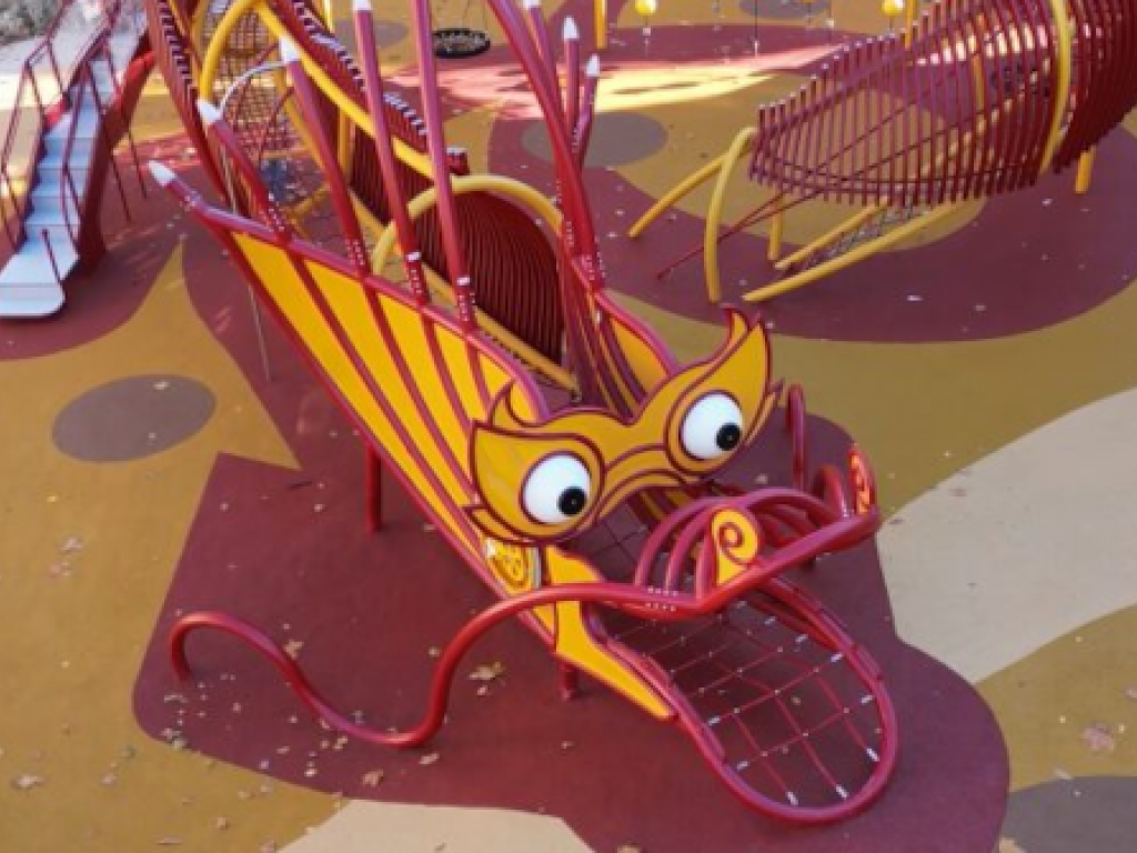 Áreas de juego infantiles - Parque Usera