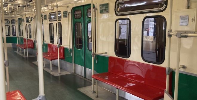 Museo de trenes de metro históricos