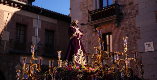 Procesión de Nuestro Padre Jesús Nazareno ‘El Pobre’ y María Santísima del Dulce Nombre en su Soledad. Jueves Santo (2 abril) Semana Santa 2026 © Madrid Destino