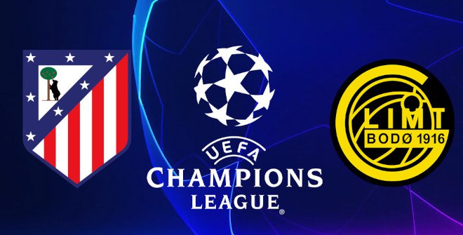 Atlético de Madrid - FK Bodø/Glimt (UEFA Champions League. Fase Liga. Jornada 8)