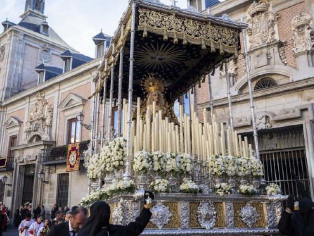 Procesión de Los estudiantes. Domingo de Ramos. 29 de marzo de 2026. © Madrid Destino