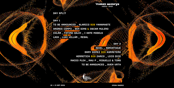 Time Warp Spain 2026
