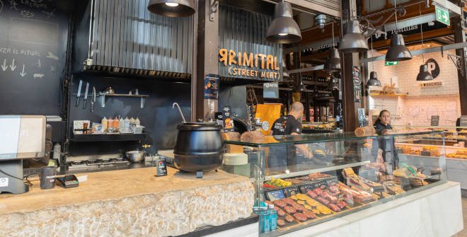 PRRIMITAL  Plaza de San Miguel, s/n. Mercado de San Miguel. SOL / ÓPERA