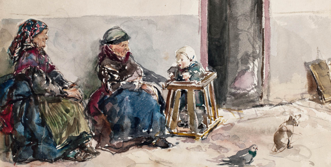 Ricardo de Madrazo (1852-1917): dibujos y acuarelas