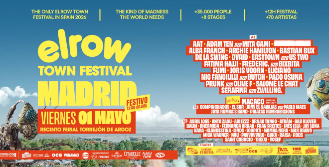 elrow Town Madrid 2026