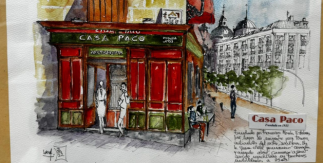 Fachadas de comercios centenarios del distrito de Centro