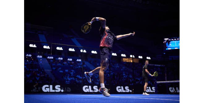 Premier Padel Comunidad de Madrid P1 2025 at Movistar Arena in Madrid, Spain, on September 2, 2025. (Photo by Jose Manuel Alvarez/Octagon Spain)