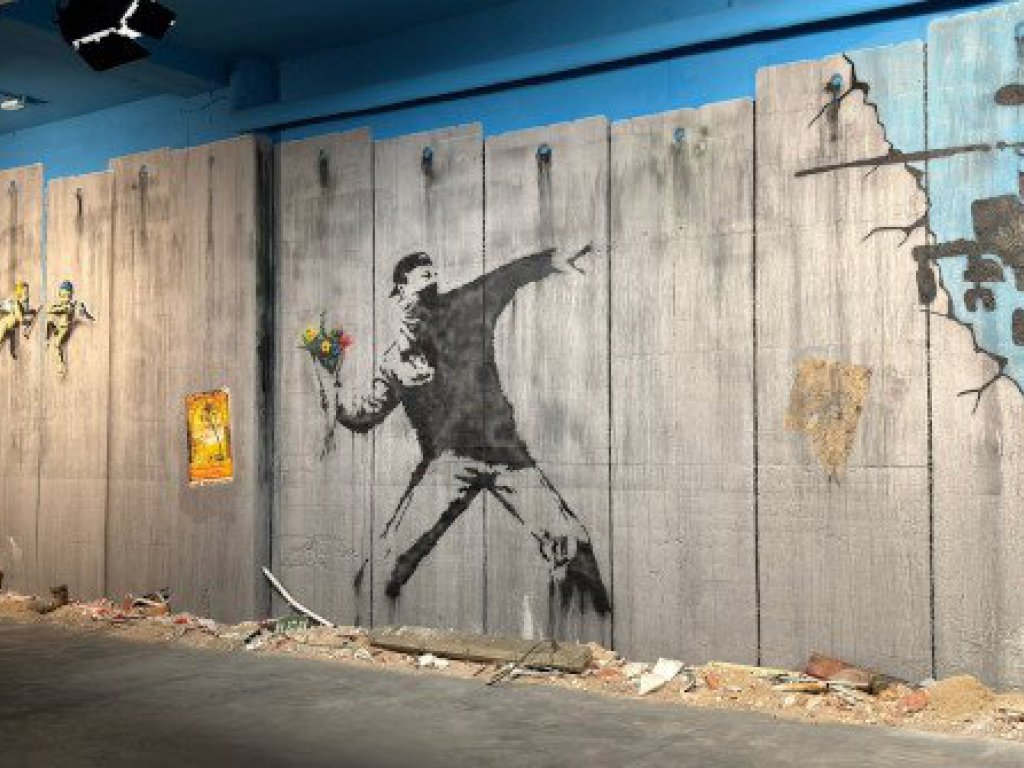 ネコ・バーク グラフィティー ストリートアート バンクシー バリー