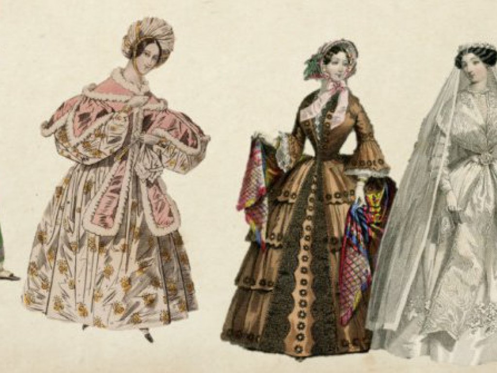 La moda en el Romanticismo. Cambios en la silueta femenina