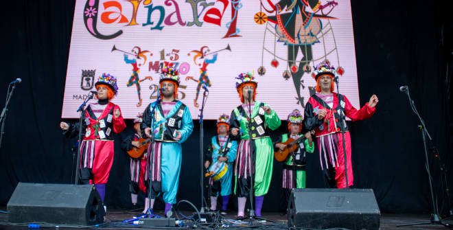 Encuentro de comparsas y chirigotas Carnaval Madrid 2025