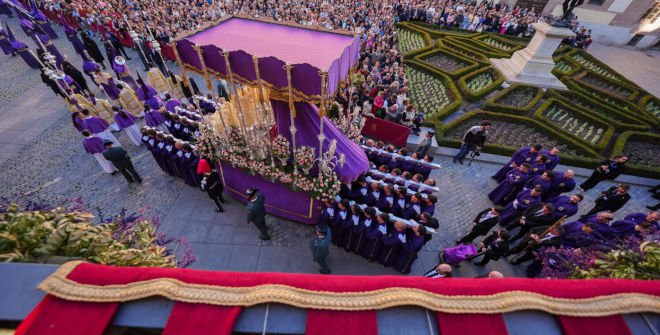 Procesión de Nuestro Padre Jesús Nazareno ‘El Pobre’ y María Santísima del Dulce Nombre en su Soledad. Jueves Santo (2 abril) Semana Santa 2026 © Madrid Destino