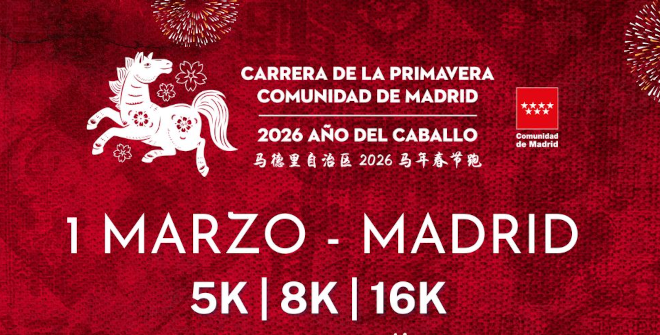 Carrera de la Primavera 2026. Año del Caballo