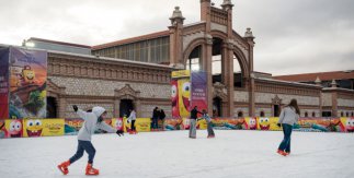 Pista de Hielo Matadero madrid. Madrid, Navidad de encuentro 2025. Autor: Esther Vázquez  © Madrid Destino
