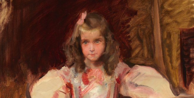 María Figueroa vestida de menina. Joaquín Sorolla, 1901. Óleo sobre lienzo Madrid, Museo Nacional del Prado, Sala 060
