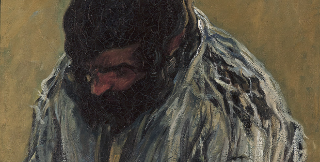 ISIDRE NONELL: Gitano, 1901. Óleo sobre tela. Colección Casacuberta Marsans