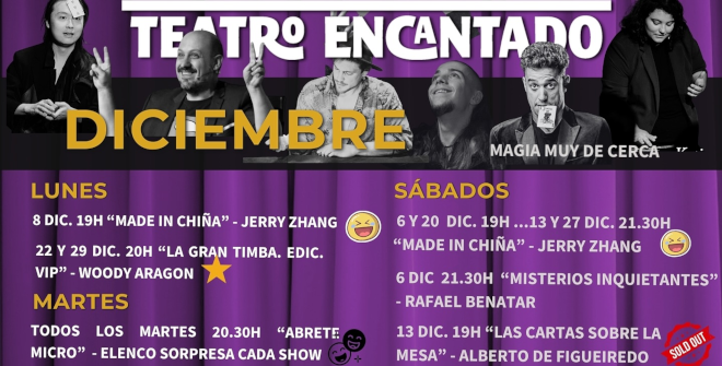 Magia de Cerca en el Teatro Encantado