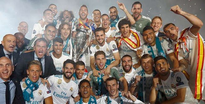 Real Madrid. Celebración 13ª Copa de Europa. © Realmadrid.com