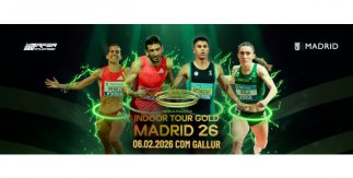 World Indoor Tour Gold Madrid 2026. © Real Federación Española de Atletismo.