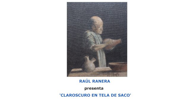 Claroscuro en tela de saco