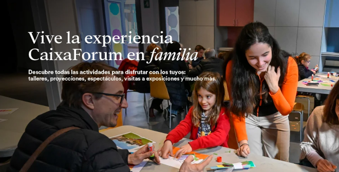 Actividades para niños en CaixaForum Madrid 