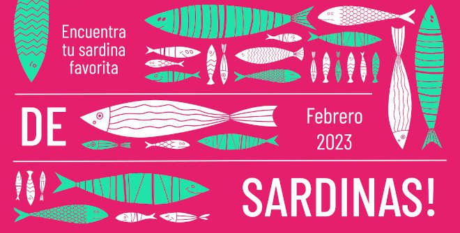 El programa  &quot;El Cortejo de la Sardina: ¡Nos vamos de sardinas!&quot; celebra en Carnaval 2023 su cuarta edición con un recorrido por cerca de un centenar  lugares de la ciudad donde poder degustar originales  versiones de la “sardina de carnaval”