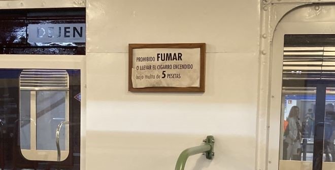 Museo trenes de metro históricos
