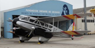 Museo de Aviones Históricos en Vuelo - Fundación Infante de Orleans