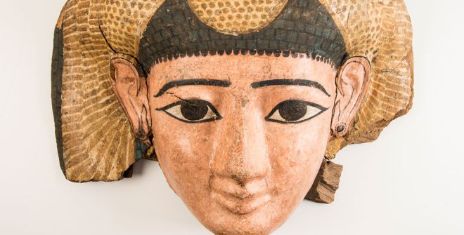 Máscara. Dinastía XXVI. Egipto. MAN
