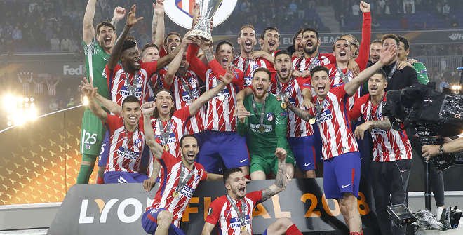 Atlético de Madrid, victoria Europa League 2018. © Atleticodemadrid.com