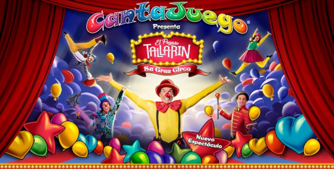 CantaJuego: El payaso Tallarín - Su gran circo