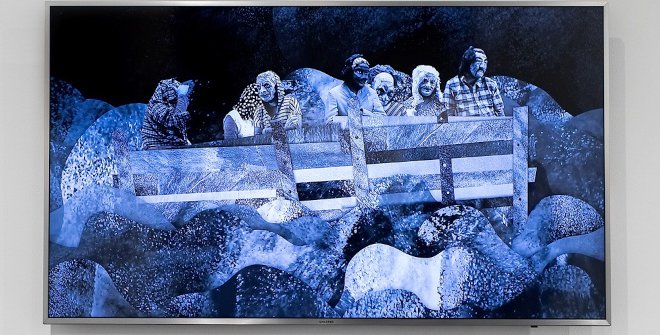 Edison Peñafiel. "MARE MAGNVM - Navis I", 2022. Fotografía: Sue Ponce.