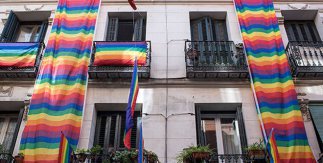 Calles de Madrid. Chueca. LGTBI