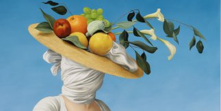 Ewa Juszkiewicz. The Summer (after Jean Baptiste François Désoria) (detalle), 2023. Óleo sobre lienzo, 160 x 120 cm, 63 x 47 1/4 in