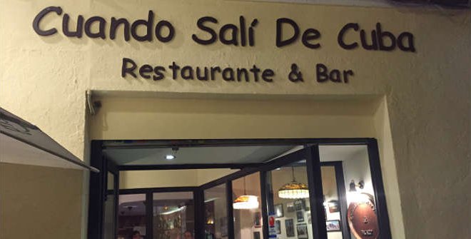 Cuando salí de Cuba