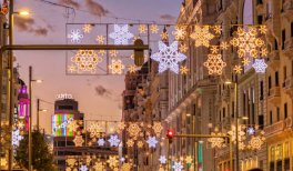 Luces de Navidad en Gran Vía. Navidad 2025-2026. Foto: Álvaro López © Madrid Destino Luces de Navidad en Gran Vía. Navidad 2025-2026. Foto: Álvaro López © Madrid Destino