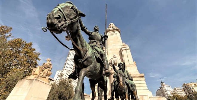 スペイン広場（プラサ・デ・エスパーニャ：Plaza de España