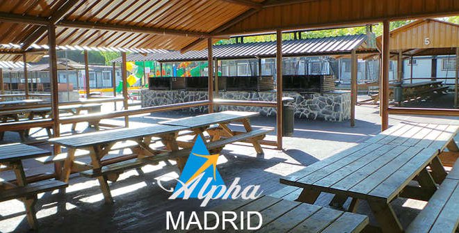 Bungalows Camping Alpha Madrid