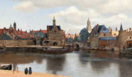Johannes Vermeer. Vista de Delft, hacia 1660-1661. Mauritshuis, La Haya