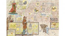 Mapa cultural ilustrado El Madrid de San Isidro