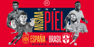 España - Brasil (Partido amistoso) © Copyright RFEF