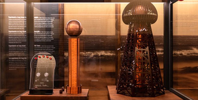Nikola Tesla - Maqueta sobre el funcionamiento de la Torre Wardenclyffe