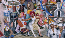 Maruja Mallo, La verbena, 1927. Museo Nacional Centro de Arte Reina Sofía © Maruja Mallo, VEGAP, Madrid, 2012