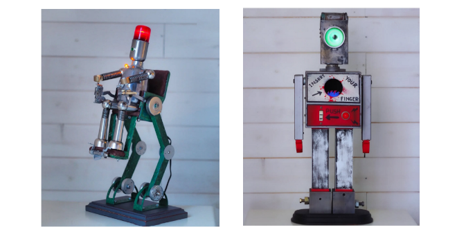 Robots Retrofuturistas