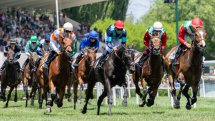 Carreras de caballos en el Hipódromo de La Zarzuela