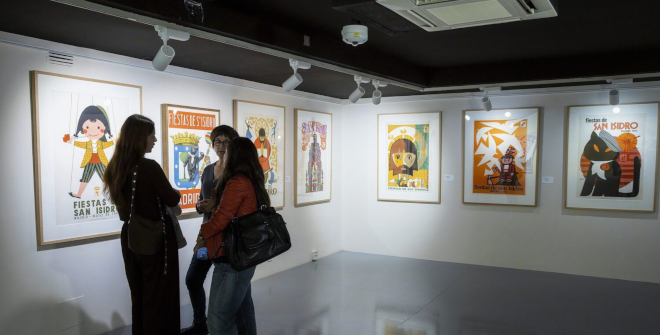 Carteles de San Isidro. La imagen de las fiestas