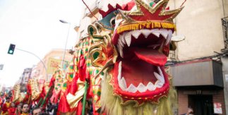 Desfile Año Nuevo Chino en Usera