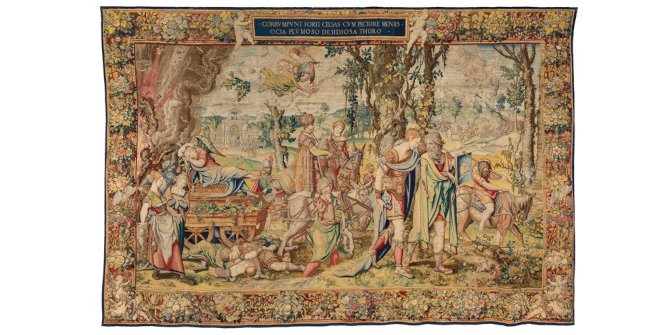 La Pereza, Pieter Coecke van Aelst, Bruselas, Brabante, h. 1545, N.º inv. 10005095, Patrimonio Nacional, Foto: Mario Sedeño
