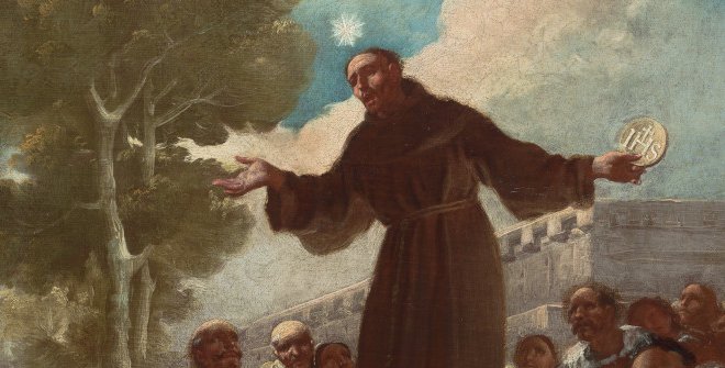Boceto preparatorio para la predicación de san Bernardino de Siena (detalle). Francisco de Goya, 1781. Colección Tatiana Pérez de Guzmán el Bueno